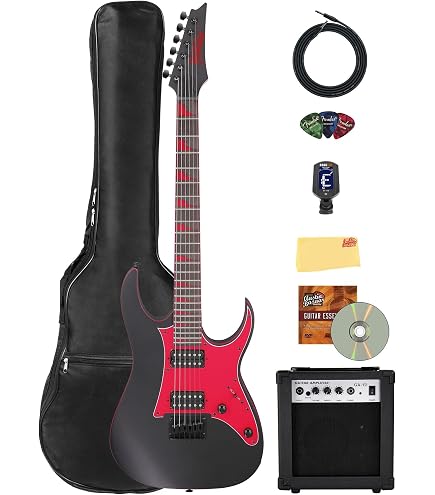Amazon.com: Ibanez GRG7221M RG Gio 7-String Electric Guitar